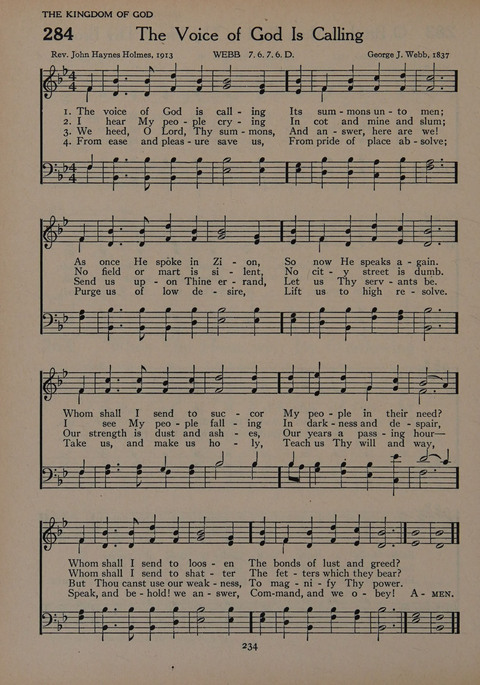 The Church School Hymnal for Youth page 234