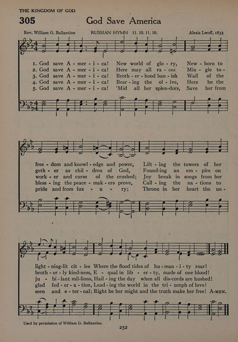 The Church School Hymnal for Youth page 252