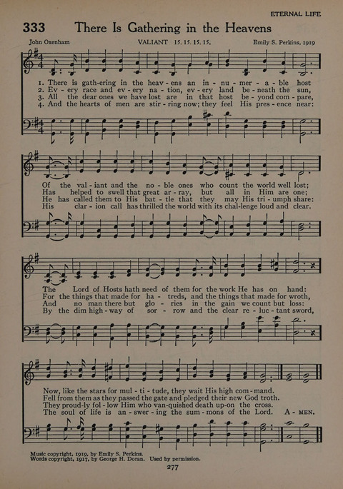 The Church School Hymnal for Youth page 277