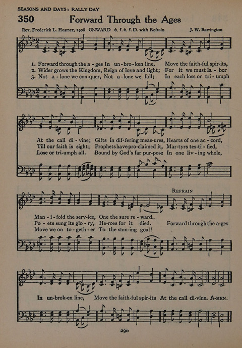 The Church School Hymnal for Youth page 290