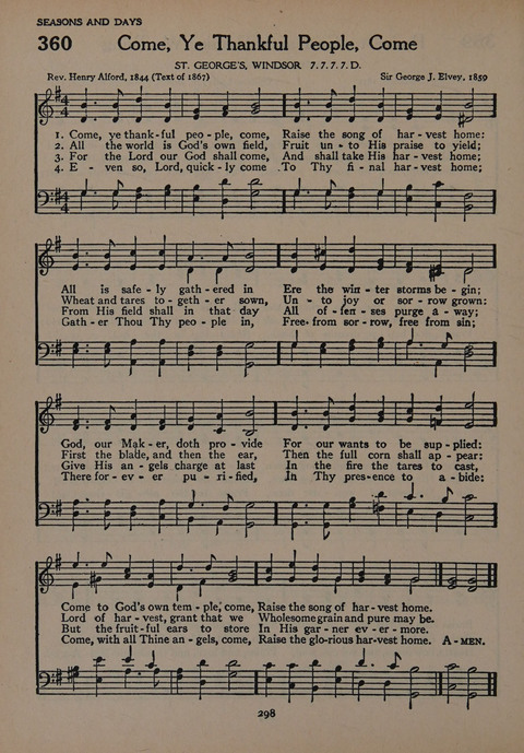 The Church School Hymnal for Youth page 298