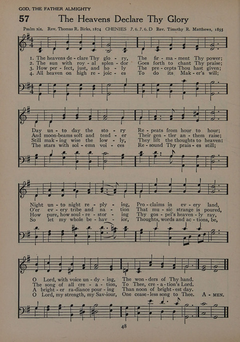 The Church School Hymnal for Youth page 48