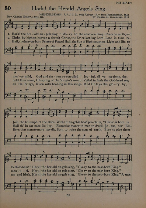 The Church School Hymnal for Youth page 67