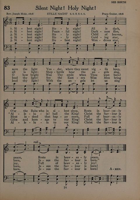 The Church School Hymnal for Youth page 71