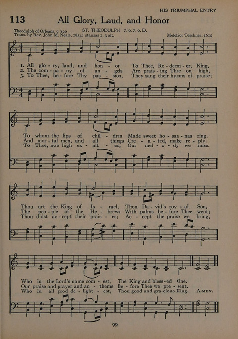 The Church School Hymnal for Youth page 99