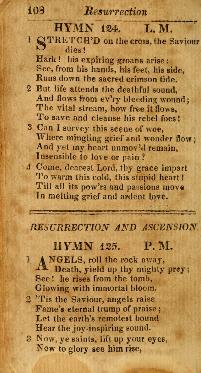 A Choice Selection of Psalms, Hymns and Spiritual Songs for the use of  Christians page 109