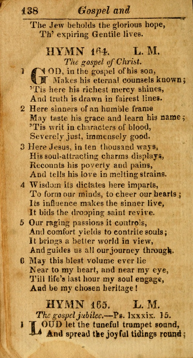 A Choice Selection of Psalms, Hymns and Spiritual Songs for the use of  Christians page 139