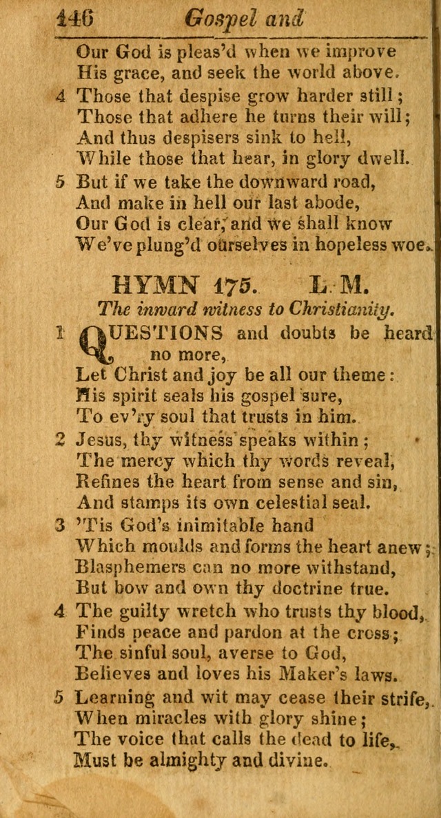 A Choice Selection of Psalms, Hymns and Spiritual Songs for the use of  Christians page 147