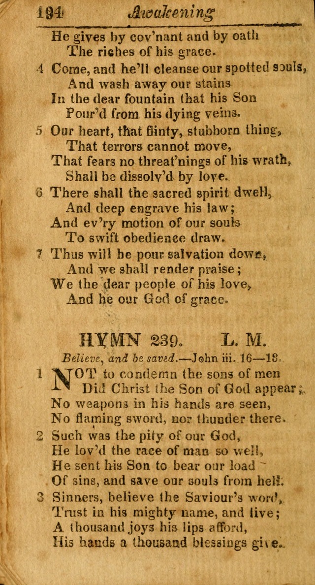 A Choice Selection of Psalms, Hymns and Spiritual Songs for the use of  Christians page 191