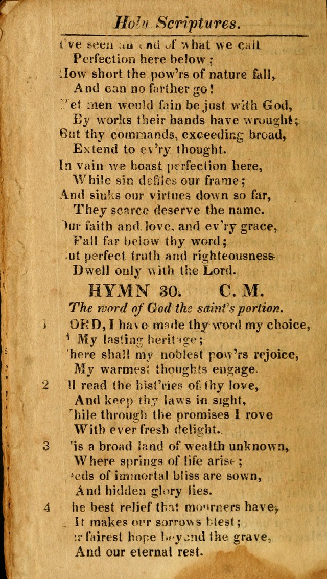 A Choice Selection of Psalms, Hymns and Spiritual Songs for the use of  Christians page 29