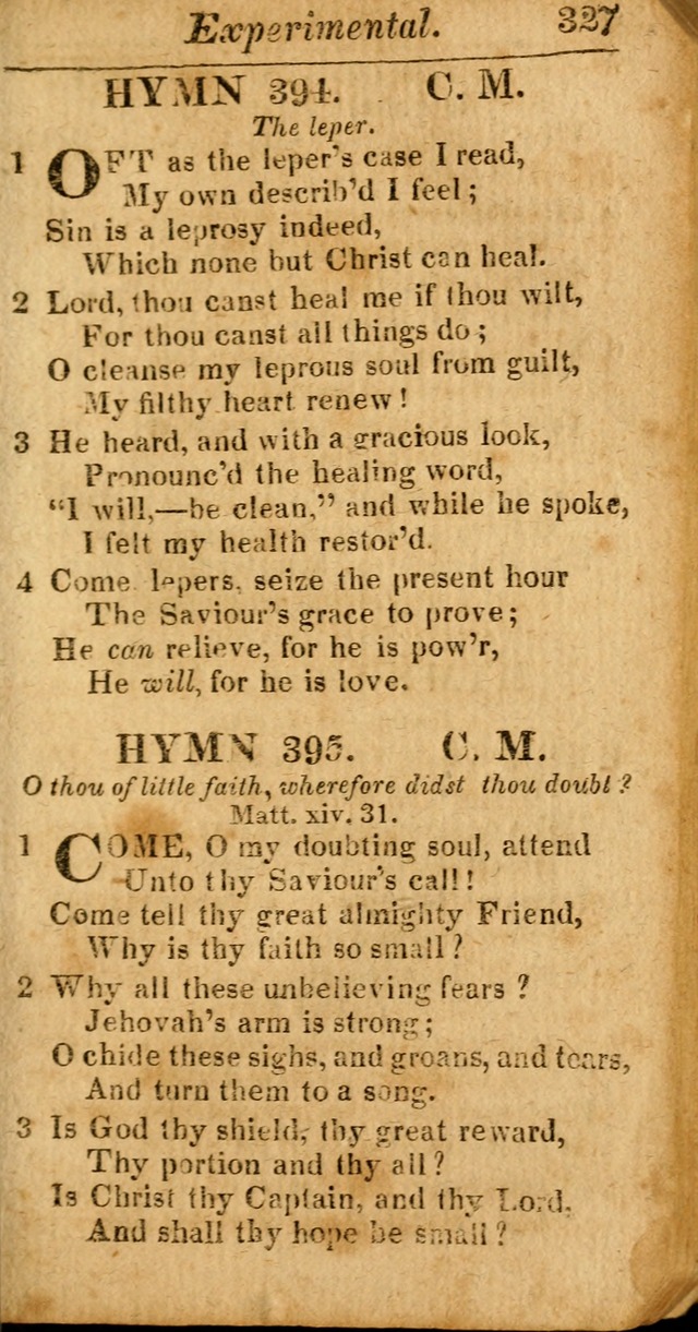 A Choice Selection of Psalms, Hymns and Spiritual Songs for the use of  Christians page 320