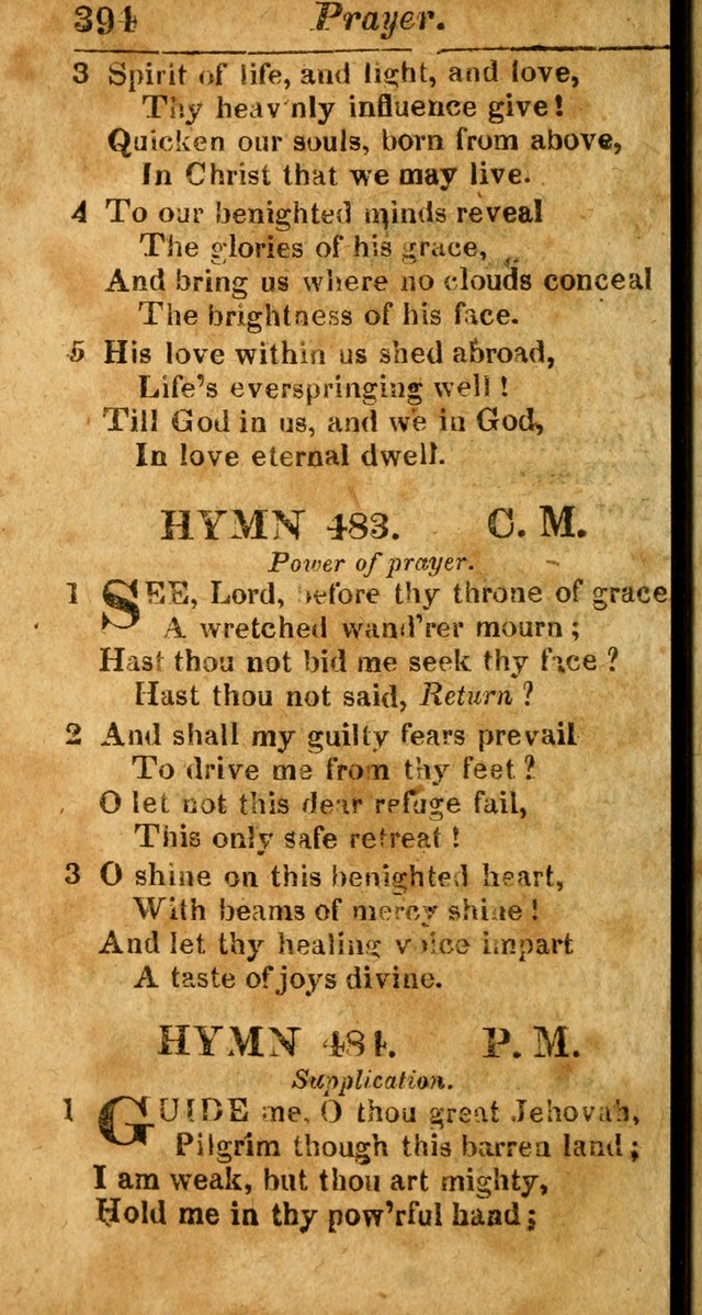 A Choice Selection of Psalms, Hymns and Spiritual Songs for the use of  Christians page 387