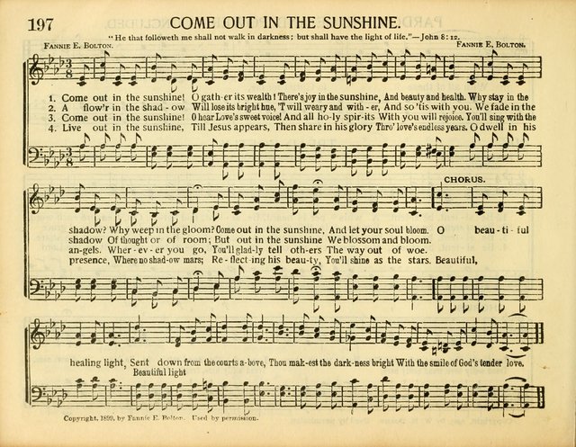 Christ in Song: for all religious services nearly one thousand best gospel hymns, new and old with responsive scripture readings (Rev. and Enl.) page 124