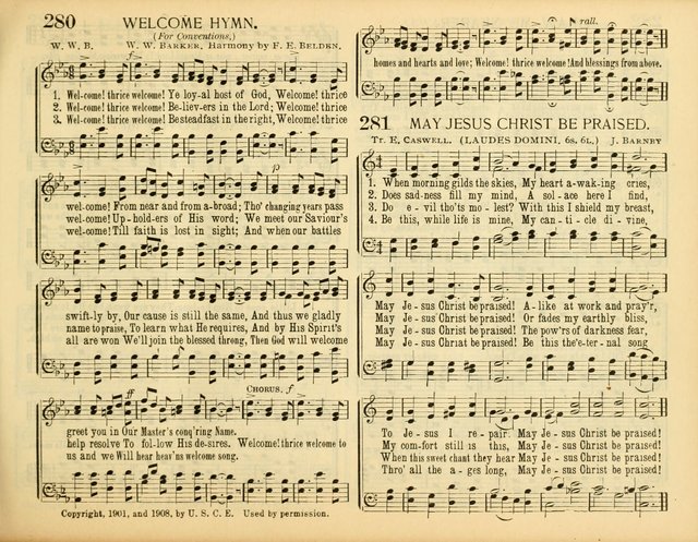 Christ in Song: for all religious services nearly one thousand best gospel hymns, new and old with responsive scripture readings (Rev. and Enl.) page 193