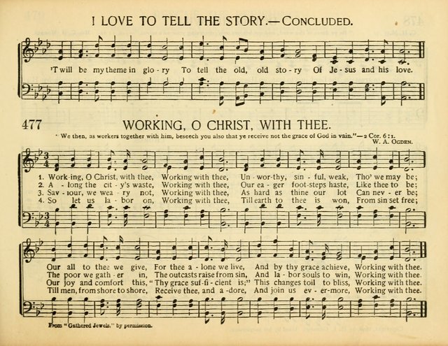 Christ in Song: for all religious services nearly one thousand best gospel hymns, new and old with responsive scripture readings (Rev. and Enl.) page 269