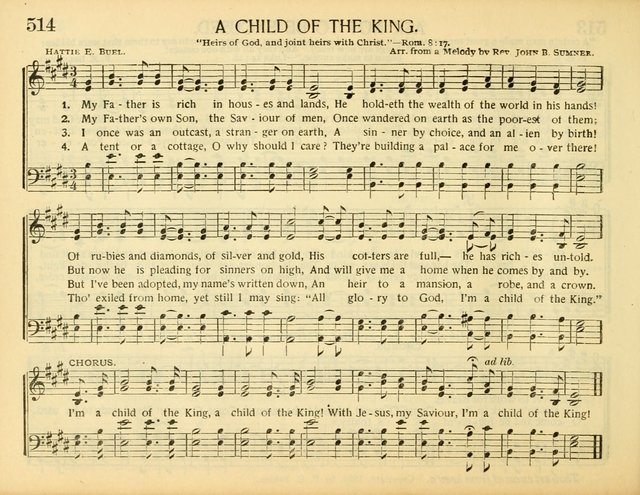 Christ in Song: for all religious services nearly one thousand best gospel hymns, new and old with responsive scripture readings (Rev. and Enl.) page 306