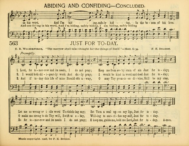 Christ in Song: for all religious services nearly one thousand best gospel hymns, new and old with responsive scripture readings (Rev. and Enl.) page 355