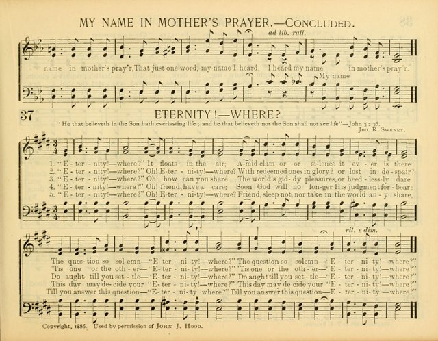 Christ in Song: for all religious services nearly one thousand best gospel hymns, new and old with responsive scripture readings (Rev. and Enl.) page 37