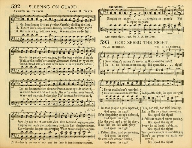 Christ in Song: for all religious services nearly one thousand best gospel hymns, new and old with responsive scripture readings (Rev. and Enl.) page 383