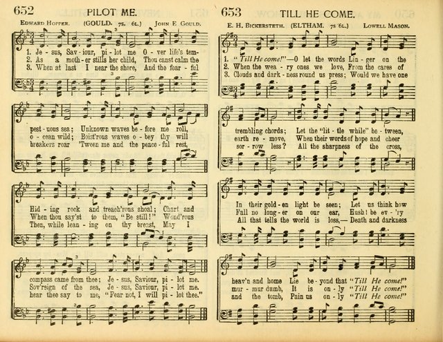 Christ in Song: for all religious services nearly one thousand best gospel hymns, new and old with responsive scripture readings (Rev. and Enl.) page 412