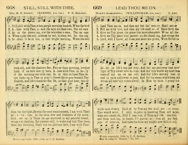 Christ in Song: for all religious services nearly one thousand best gospel hymns, new and old with responsive scripture readings (Rev. and Enl.) page 420