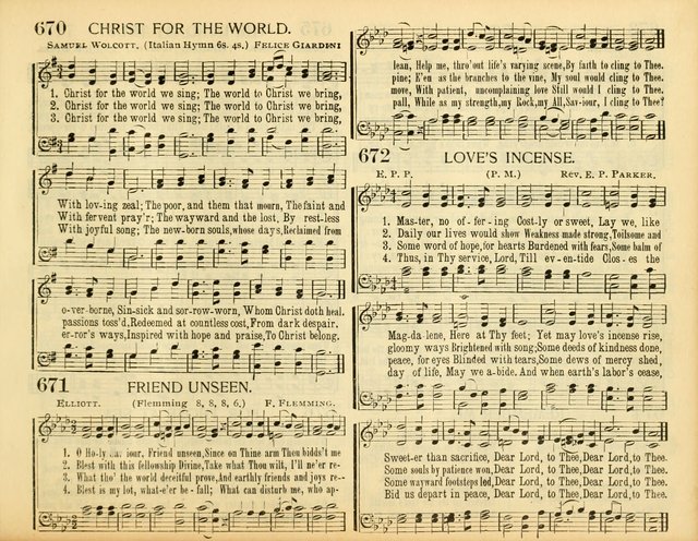 Christ in Song: for all religious services nearly one thousand best gospel hymns, new and old with responsive scripture readings (Rev. and Enl.) page 421
