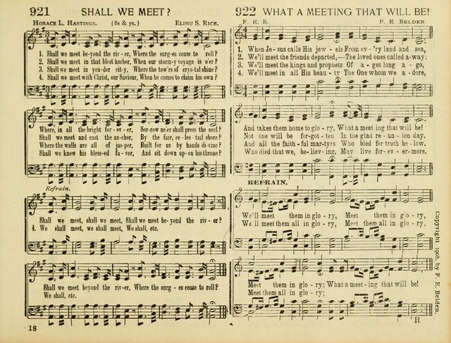 Christ in Song: for all religious services nearly one thousand best gospel hymns, new and old with responsive scripture readings (Rev. and Enl.) page 533