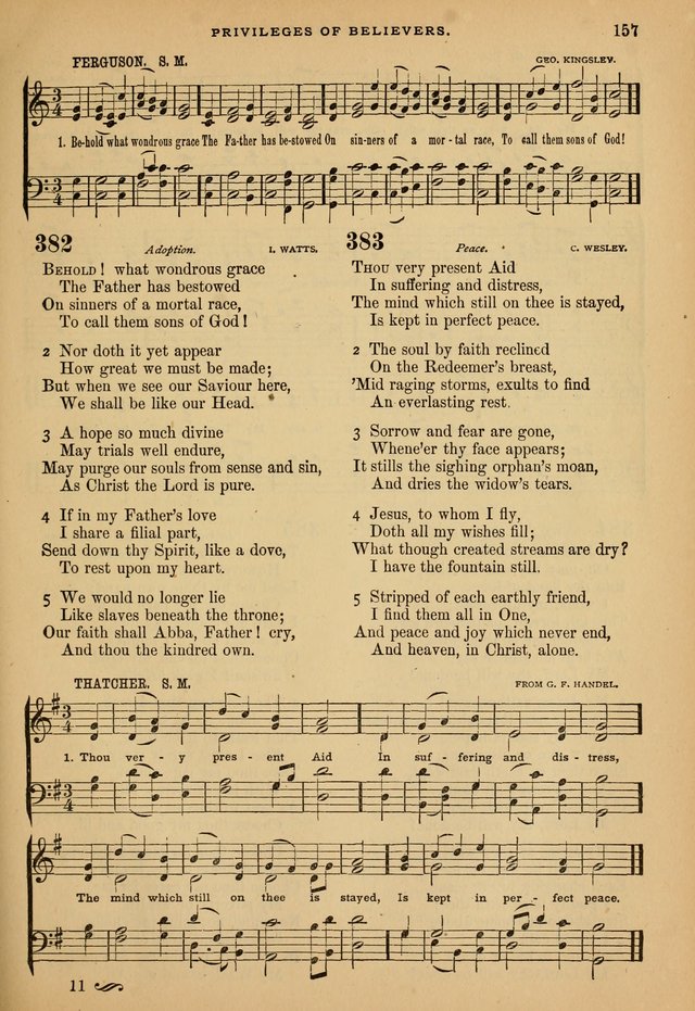 The Calvary Selection of Spiritual Songs: with music for use in social meetings. page 157