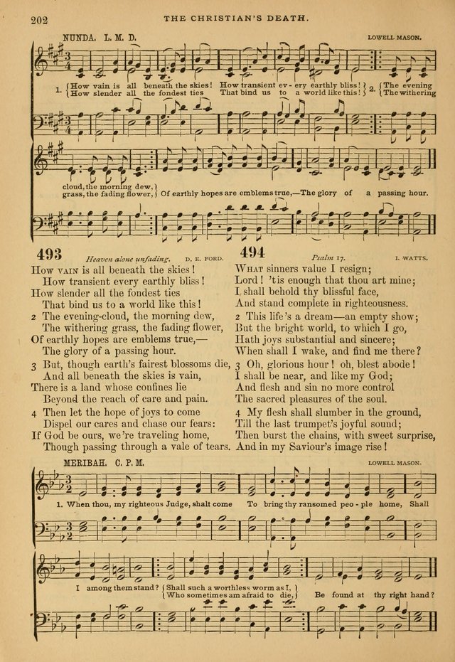 The Calvary Selection of Spiritual Songs: with music for use in social meetings. page 202