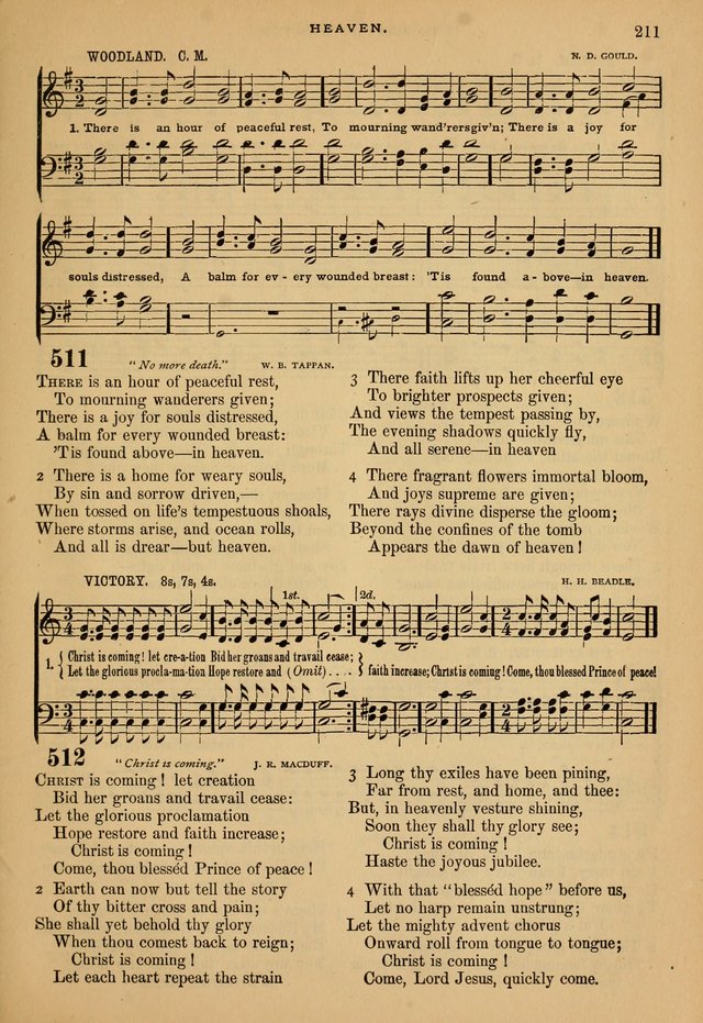 The Calvary Selection of Spiritual Songs: with music for use in social meetings. page 211