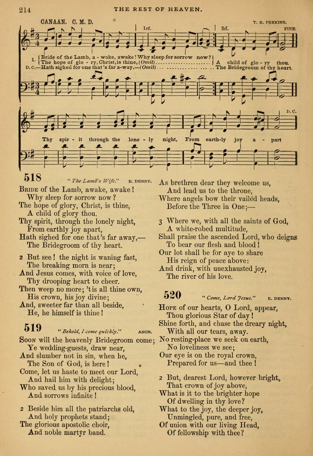 The Calvary Selection of Spiritual Songs: with music for use in social meetings. page 214