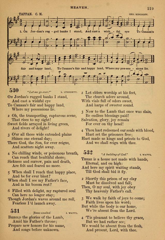 The Calvary Selection of Spiritual Songs: with music for use in social meetings. page 219