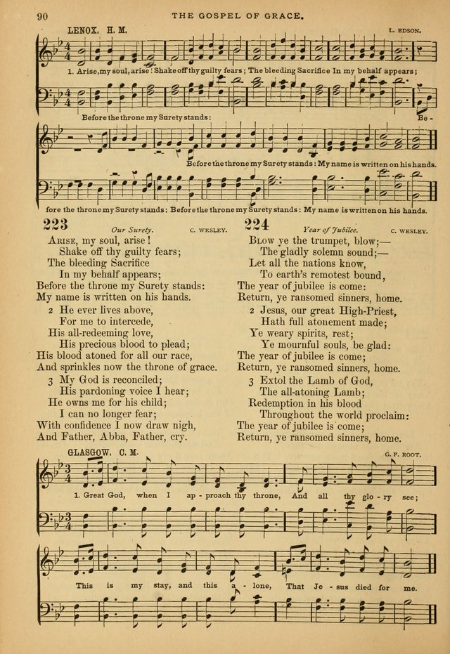 The Calvary Selection of Spiritual Songs: with music for use in social meetings. page 90