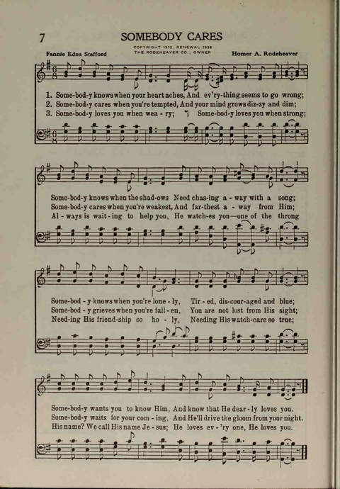 Christian Service Songs page 6