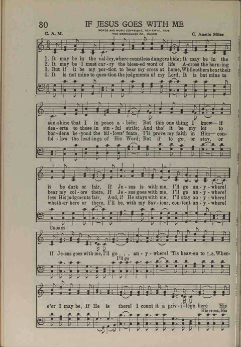 Christian Service Songs page 66