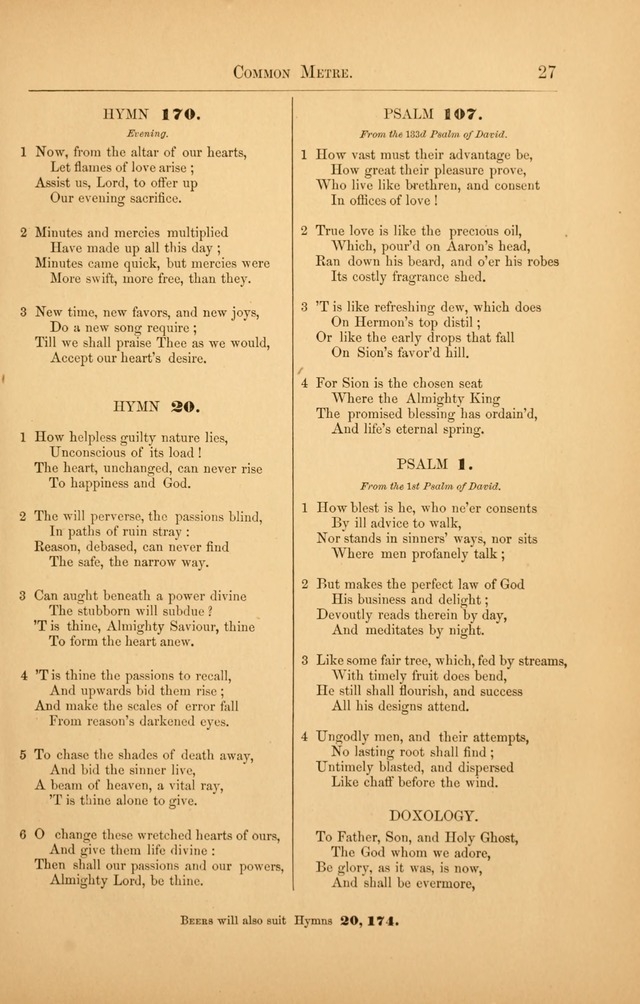 A Collection of Sacred Song: being an eclectic compilation for the use of churches, families and schools... (2nd ed.) page 34