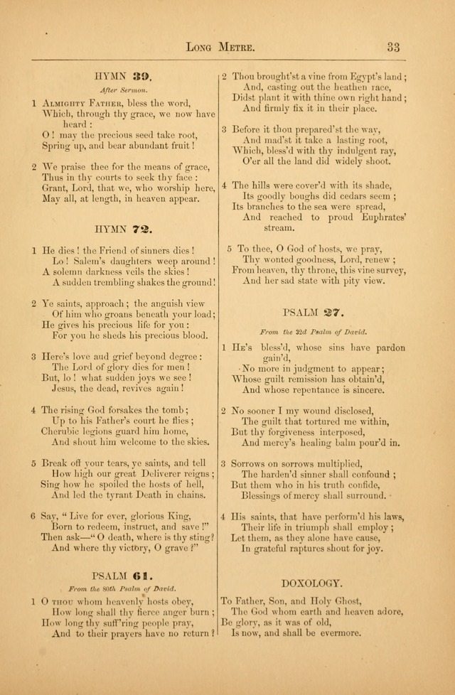 A Collection of Sacred Song: being an eclectic compilation for the use of churches, families and schools... (2nd ed.) page 40