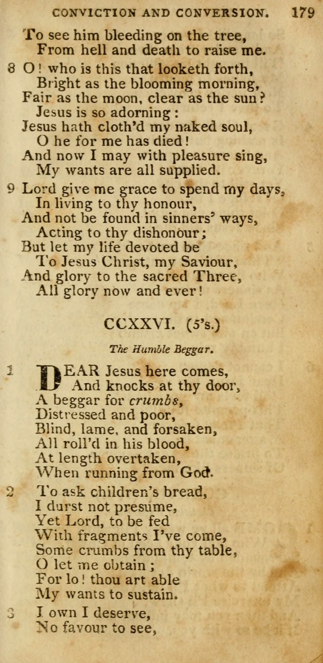 The Cluster of Spiritual Songs, Divine Hymns and Sacred Poems: being chiefly a collection (3rd ed. rev.) page 179