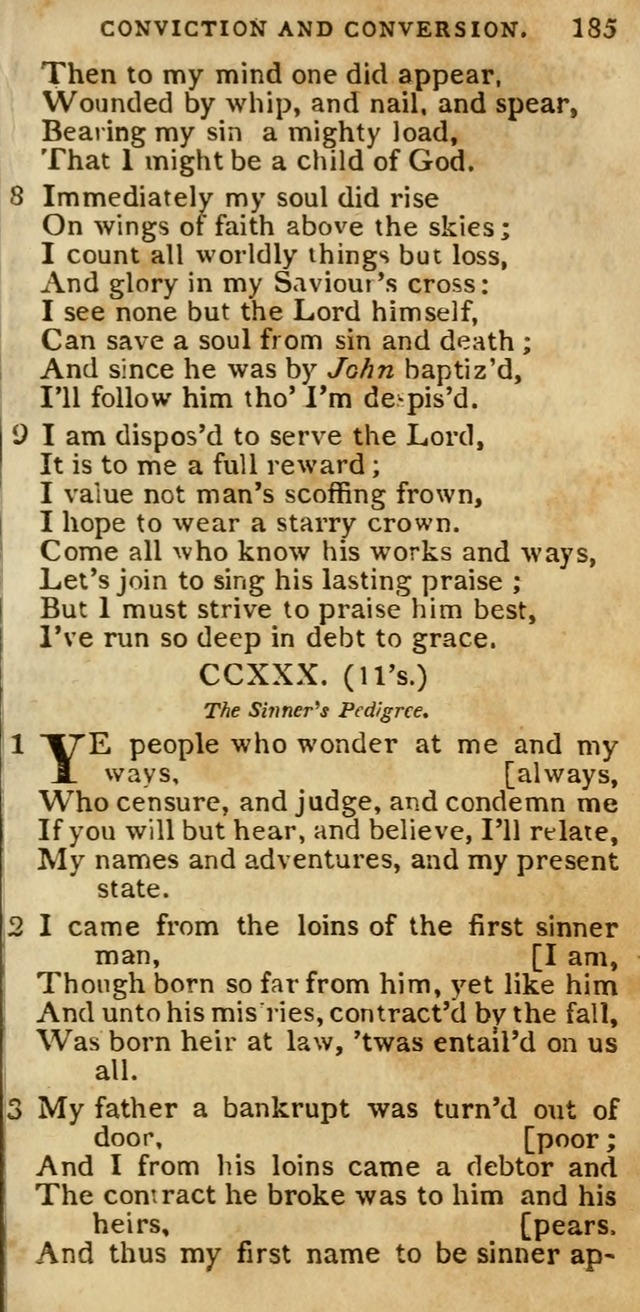 The Cluster of Spiritual Songs, Divine Hymns and Sacred Poems: being chiefly a collection (3rd ed. rev.) page 185