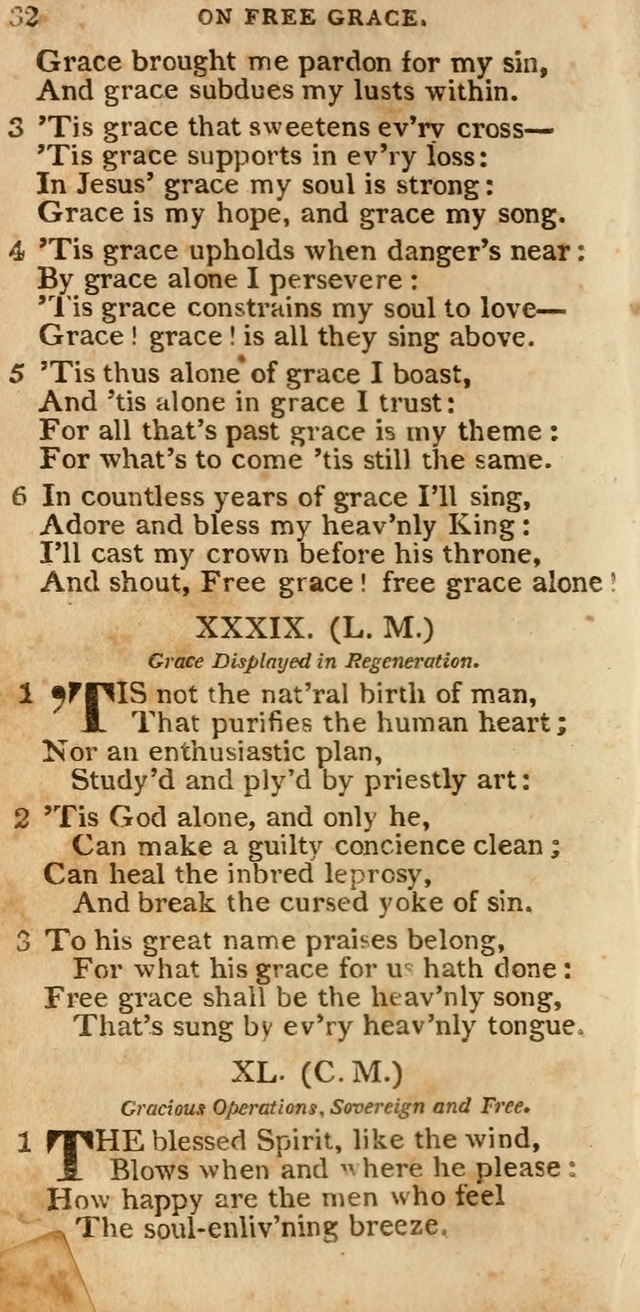 The Cluster of Spiritual Songs, Divine Hymns and Sacred Poems: being chiefly a collection (3rd ed. rev.) page 32