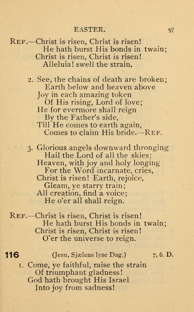 The Church and Sunday-School Hymnal page 185