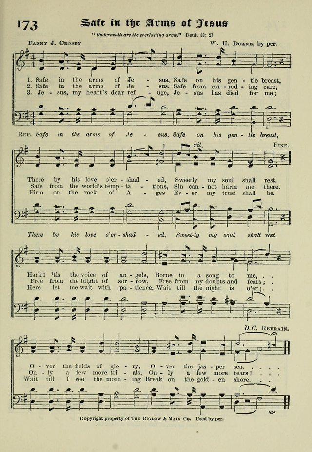 Church and Sunday School Hymnal with Supplement: a Collection of Hymns and Sacred Songs ... [with Deutscher Anhang] page 119