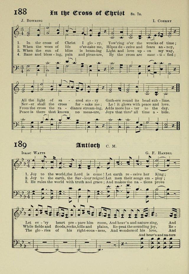 Church and Sunday School Hymnal with Supplement: a Collection of Hymns and Sacred Songs ... [with Deutscher Anhang] page 130