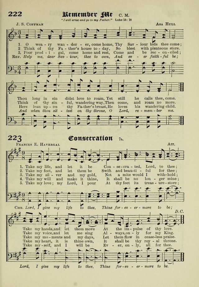 Church and Sunday School Hymnal with Supplement: a Collection of Hymns and Sacred Songs ... [with Deutscher Anhang] page 157