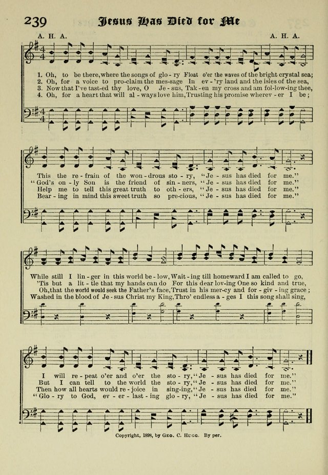 Church and Sunday School Hymnal with Supplement: a Collection of Hymns and Sacred Songs ... [with Deutscher Anhang] page 172