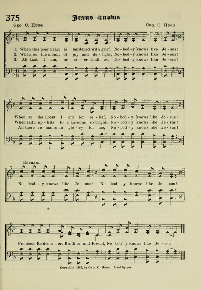Church and Sunday School Hymnal with Supplement: a Collection of Hymns and Sacred Songs ... [with Deutscher Anhang] page 265