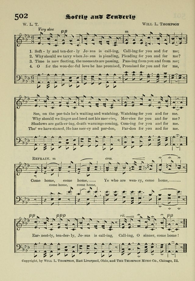 Church and Sunday School Hymnal with Supplement: a Collection of Hymns and Sacred Songs ... [with Deutscher Anhang] page 378