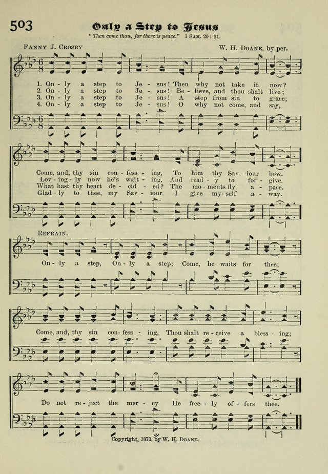 Church and Sunday School Hymnal with Supplement: a Collection of Hymns and Sacred Songs ... [with Deutscher Anhang] page 379