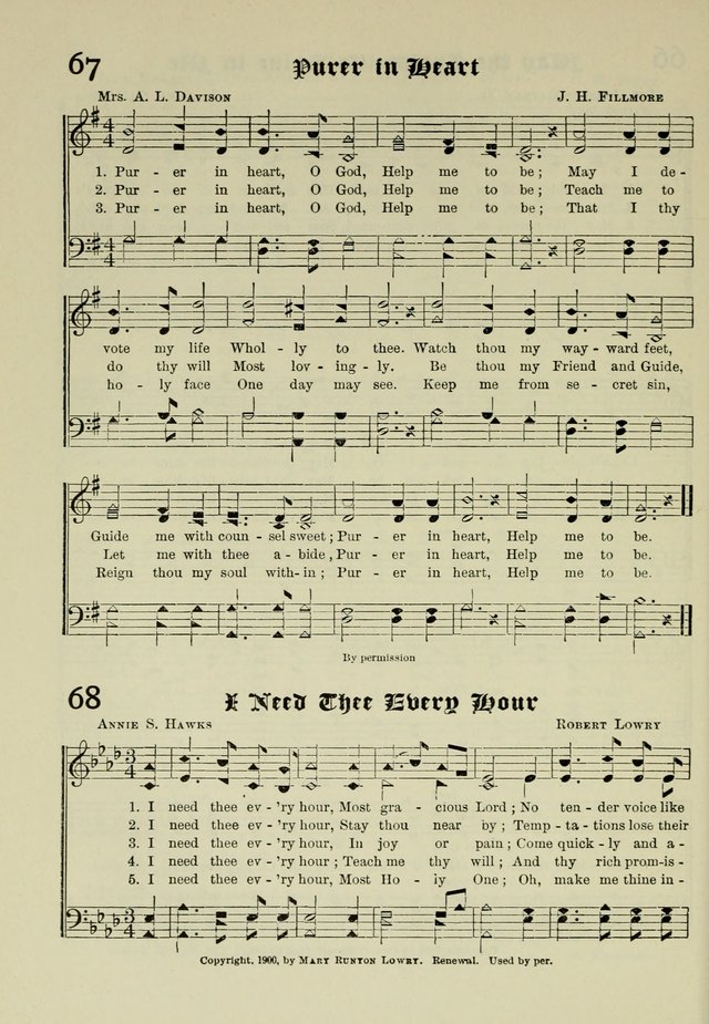 Church and Sunday School Hymnal with Supplement: a Collection of Hymns and Sacred Songs ... [with Deutscher Anhang] page 38