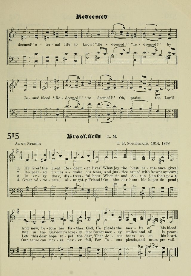 Church and Sunday School Hymnal with Supplement: a Collection of Hymns and Sacred Songs ... [with Deutscher Anhang] page 391